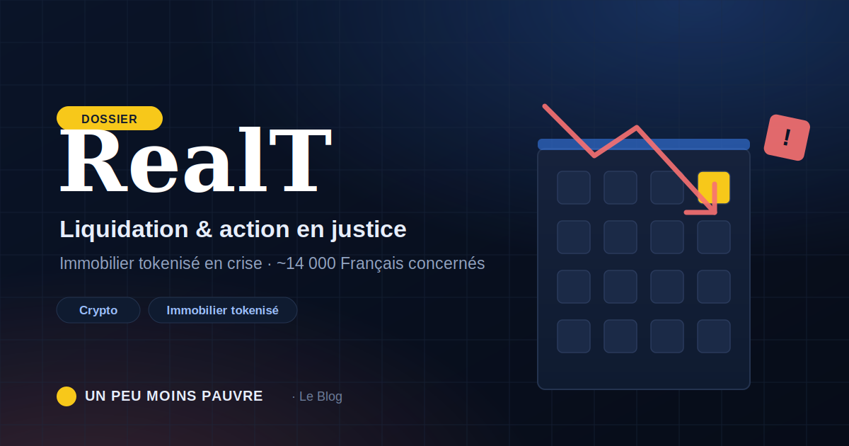 RealT : liquidation, loyers stoppés et action en justice — ce qu'il faut savoir
